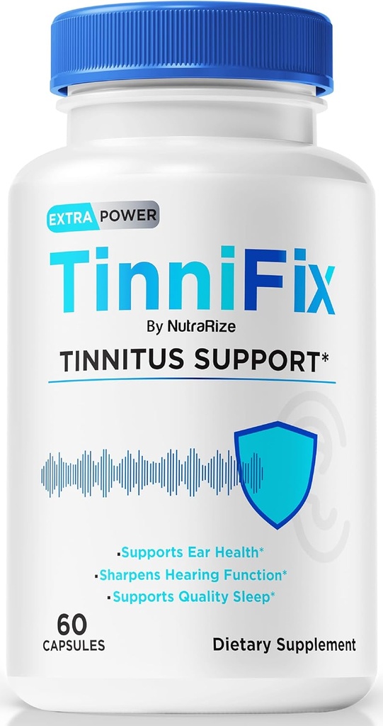Tinnifix Capsules - Soporte de Audición Avanzada Fórmula, Tinnifix Pills to Maintain Healthy Hearing, All Natural Tinnifix for Complete Ear Health, Official Tinni Fix Review (60 Capsules)