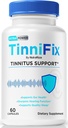 Tinnifix Capsules - Soporte de Audición Avanzada Fórmula, Tinnifix Pills to Maintain Healthy Hearing, All Natural Tinnifix for Complete Ear Health, Official Tinni Fix Review (60 Capsules)