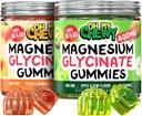 Magnesium Gummies Bundle – 2 Botellas (60 Cada uno) – Apple Kiwi & Peach Mango