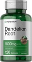 Horbäach Dandelion Root Suplemento 1800mg  120 Capsules ← Non-GMO, Gluten Free