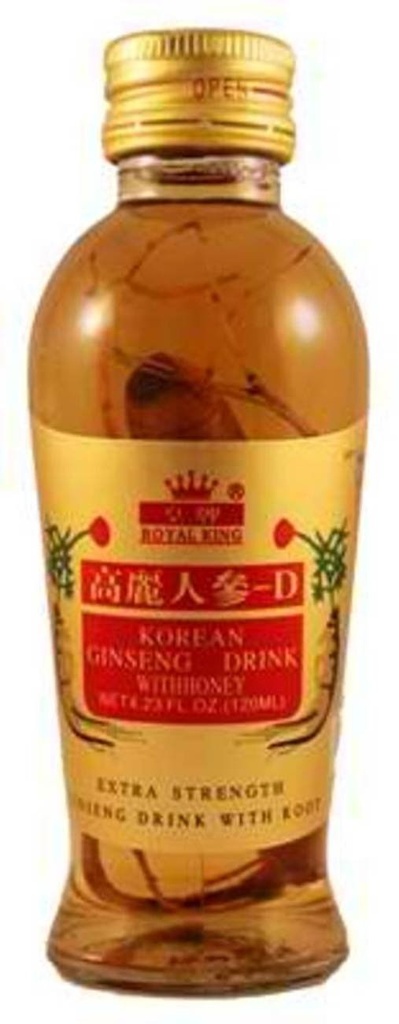 Royal King Ginseng Honey Drink con Root 10ct