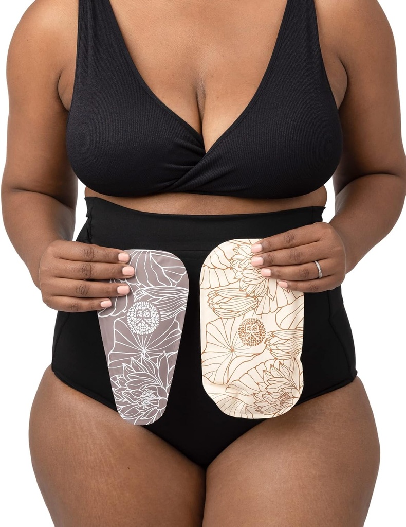 Panty de Postparto Kindred, ropa interior esencial con 2 paquetes de Gel caliente o frío