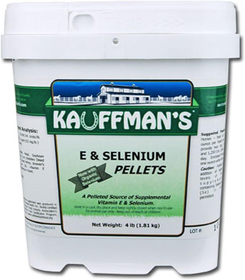 Kauffman's Animal Health Vitamin E & Selenium Pellets 4 lb