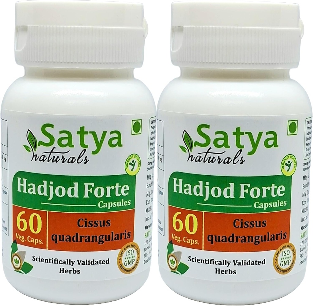 Cápsula de Hadjod Genérico 60 unidades 500mg (Pack of 2)