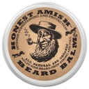 Honest Amish Beard Balm Leave-in Acondicionador - Hecho con ingredientes naturales y orgánicos - 2 onzas Tin