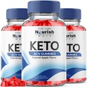 rize labs - Nourish Wave Keto ACV Gummies apoya la pérdida avanzada de peso, para una mejor digestión, resistencia y resistencia (180 Gummies)
