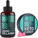 WILD FUEL Líquido Collagen y Keto Candy Belleza y Fitness Bundle