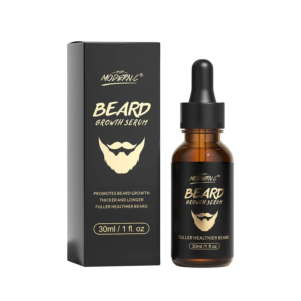 Beard Growth Oil With Biotin Caffeine, Stimulate Beard Growth Serum For Facial Hair Treatment, Promote Hair Regrowth For Men Full Longer Masculine Thick Male Beard Gift