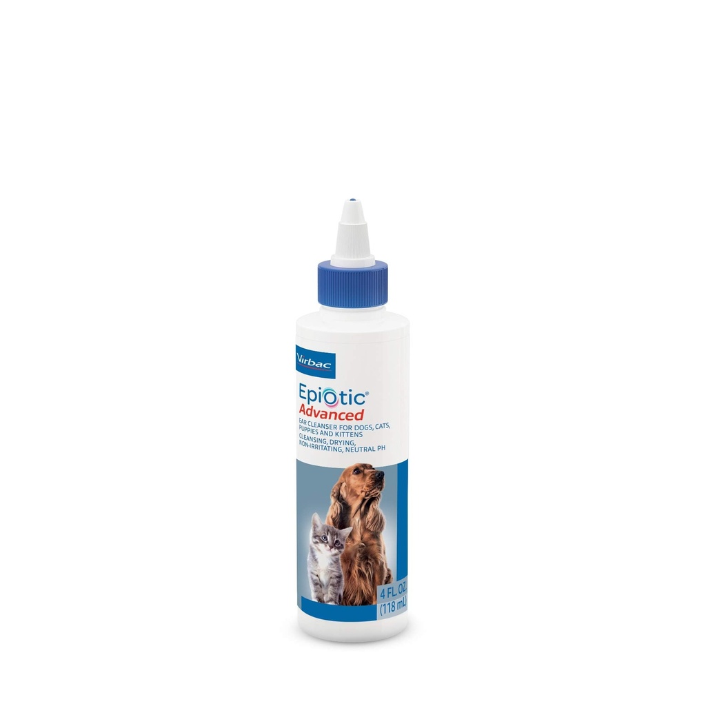 Virbac Epi-Otic Avanzado limpiador de oídos para perros y gatos (Todos los tamaños)
