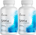 Infusiones Maximum Strength Pure SAM-e 1200mg 90 cápsulas vegetales (S-adensoyl-metionina) (2)