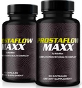 (2 Pack) ProstaFlow Maxx Capsules, ProstaFlow Max Prostate Support Supplement, All-Natural Supplement for Control, Advanced Pills for Energy, Prosta Flow Maxx Reviews (120 cápsulas)