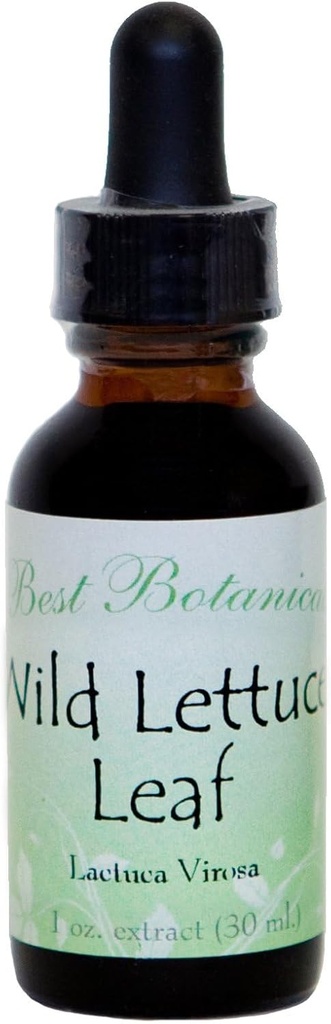 Los mejores botánicos Wild Leaf Leaf Extract — Natural Sleep Aid, Suplemento Natural Organic — 1 oz