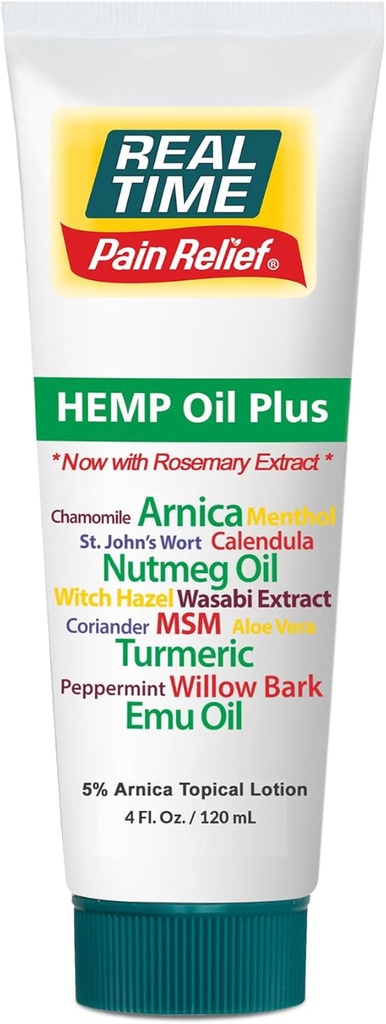 Ingredientes naturales: 5% Arnica &amp; Turmeric Silencio de absorción rápida para músculos, manos, pies, tobillos, espalda, hombros, rodillas &amp; uniones incomodidad