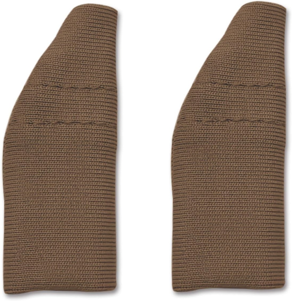 Cubiertas de ayuda auditiva protegen los amplificadores auditivos del sudor, la suciedad y la humedad, los instrumentos de Audición 1,4” a 1,6” (Brown, L)