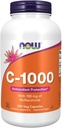 Ahora Suplementos, Vitamina C-1,000 con 100 mg de Bioflavonoides, Protección Antioxidante*, 250 cápsulas de verduras (Pack de 2)
