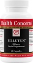 Salud preocupación Lutein Bil – Salud Ocular y Visión Soporte – Lutein, Bilberry & Taurine Suplemento – Antioxidantes para la salud retina, Visión nocturna, Circulación, Degeneración Macular – 60 cápsulas