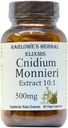 Barlowe's Herbal Elixirs Cnidium Monnieri Supplement TEN 10:1 Extracto TEN 500mg Por Capsule TEN 60 Vegan Capsules TEN Stearate-Free, Gluten-Free, Pure Formula in Glass Bottles