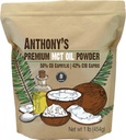 Anthony MCT Premium Oil Powder 56% C8 Caprylic, 42% C10 Capric, 1 lb, Gluten Free, Non GMO, Keto Friendly