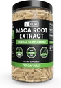 PURE ORIGINAL INGREDIENTS Maca Root (730 Capsules) No Magnesium Or Rice Fillers, Always Pure, Lab Verified