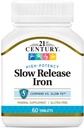 21st Century Slow Release Iron Tablets, 60 Cuenta PACK OF 2 - Packaging May Vary