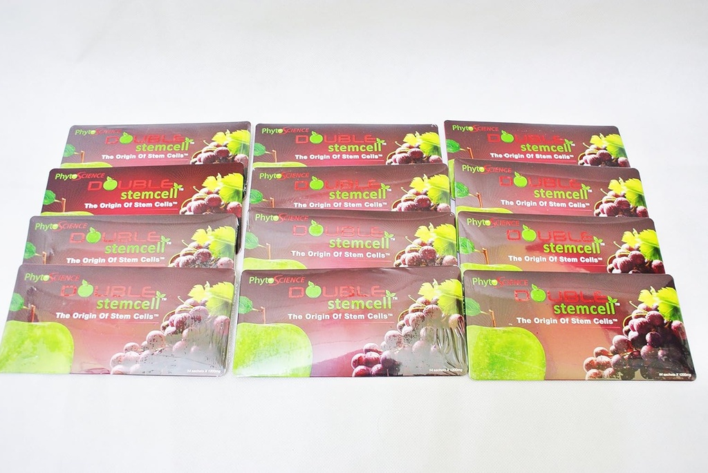 (Fórmula de calidad suizo) 15x Fitociencia PhytoCellTec Apple Grape Doble células madre StemCell anti envejecimiento