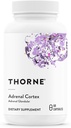 THORNE - Adrenal Cortex - Suplemento para la gestión de cortisol - Apoyo Función Adrenal Saludable, Sistema Inmunitario, Gestión del estrés, Fatiga & Metabolismo* - 60 cápsulas