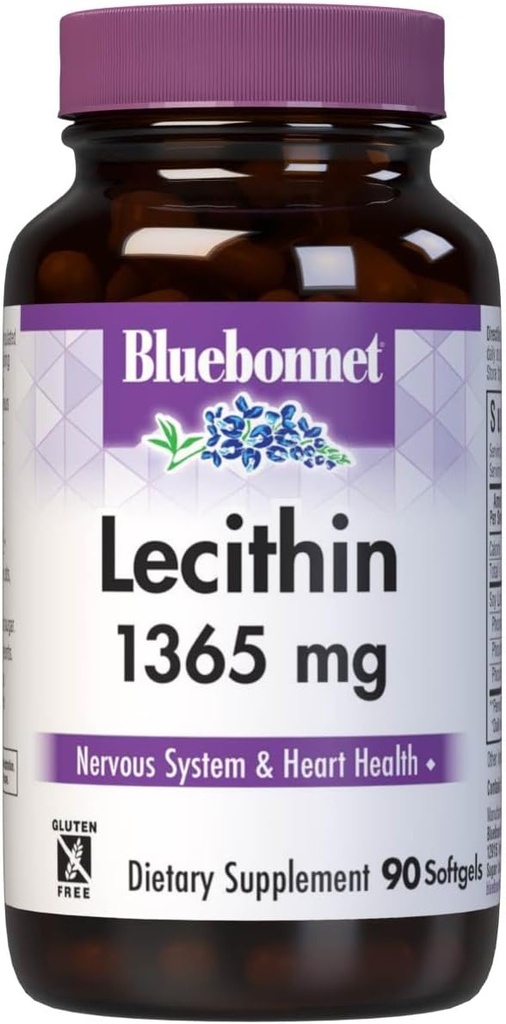Bluebonnet Lecithin 1365mg, 90 Conde