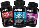 Colon Cleanser Detox " Kidney Liver Cleanse - 15 días Colon Cleanse Pills Probiótico, Kidney Liver Detox Suplemento - Bowel Movement Suplementos, Kidneys, Bladder Urinary Tract Gallbladder Pills