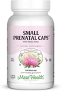 Maxi pequeñas cápsulas prenatales con folato de metil 120 ct