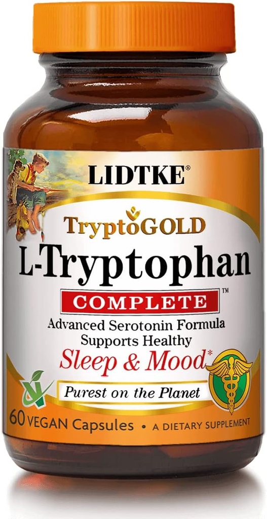 LIDTKE L-Tryptophan Complete, 60 cápsulas