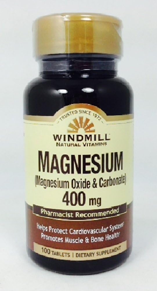 Windmill Magnesium 400 Mg Tablets, 100.0 Conde