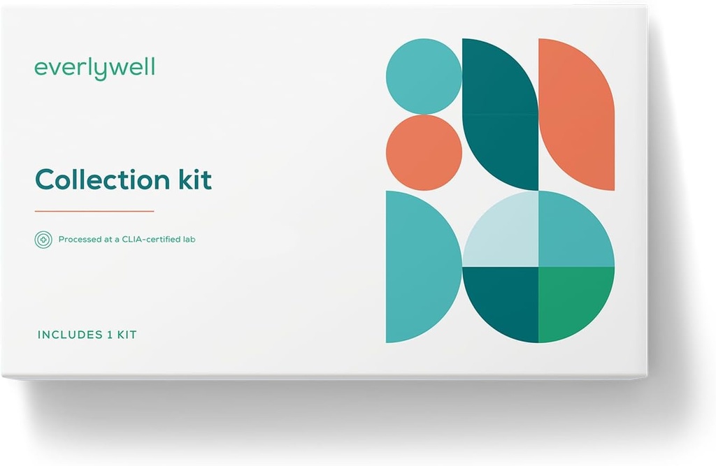 Prueba de tiroides de Everlywell - kit de colección en el hogar - Resultados exactos de un laboratorio certificado CLIA dentro de días - edad 18+