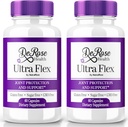 (2 Pack) Ultra Flex Capsules, Advanced Joint Support Supplement, Ultra Flex Natural Joint Health Formula, Max Strength Pills for Joint Wellness and Mobility, UltraFlex Vitamin Reviews (120 cápsulas)