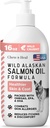 Wild Alaskan Salmon Fish Oil for Dogs - 16 oz. de Fish Oil Fórmula - Pump Cap Bottle - Contiene Omega-3 y 6, Vitamina D, EPA, y DHA para la piel sana y la carne