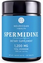 Neurogan Spermidine Suplemento - 1200mg - 99% Puro 100x Más Potent Than Rice < Wheat Germ Extract - para la salud celular, Anti-Aging &amp; Energy* - Made in USA - 10MG Por Serving - 120 Servings
