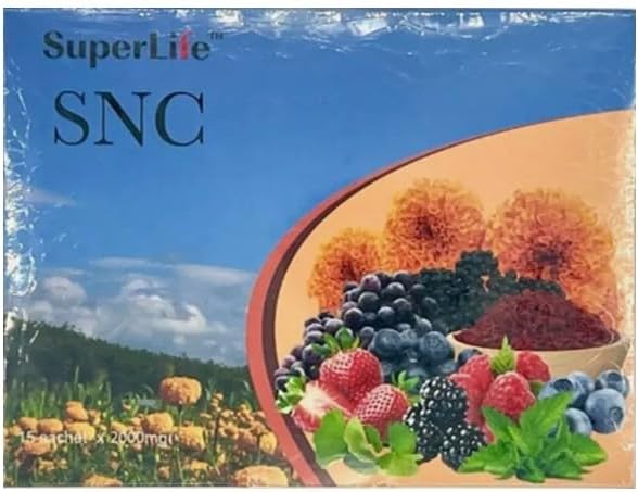 Super Life SNC Neuron Care Support Eyesight Mejorar la visión Blur Cognitive Dry Eyes (15 Sachets/Box)