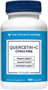 La Vitamina Shoppe Quercetina + Vitamina C, Citrus Gratis, Antioxidante que soporta una inmune saludable para todas las estaciones (100 cápsulas)