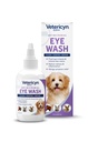 Vetericyn Plus Perro y ojo de gato Lavado Silencioso Ojo gotas para perros y gatos para inundar y calmar las irritaciones del ojo, el limpiador de manteca de perro, seguro para todos los animales. 3 onzas