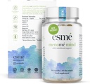 esmé menomé Mind - Soporte nutricional diario Antes, Durante y Después de la menopausia - Dos meses de suministro de 60 cápsulas, Contain ashwagandha y Gingko biloba
