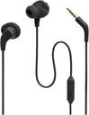 JBL Endurance Run 2 Wired - Waterproof Wired Sports in-Ear Headphones, Pure Bass Sound, Hands-Free Calls, Never Hurt. Never Fall Out. (Black)