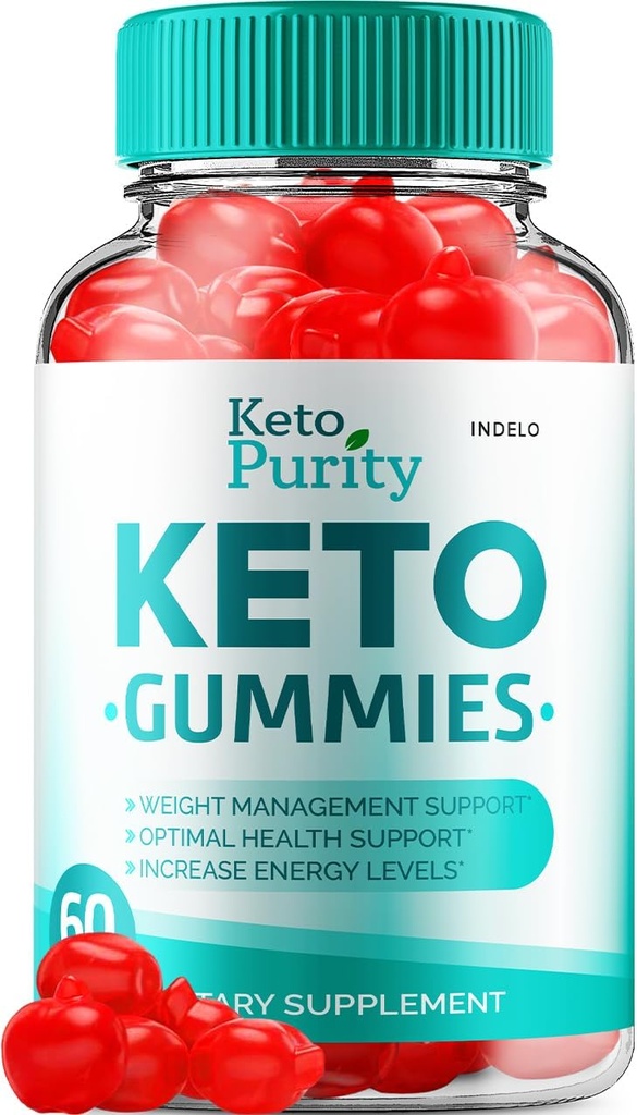 Keto Purity ACV Gummies Advanced Loss - Maximum Strength, Purity Keto Plus ACV Weight Management Gummies Apple Cider Vinegar KetoPurity, Keto Purity Gummies Comentarios Vitamina B12 Keto+ACV (60 Gummies)