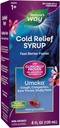 Camino de la Naturaleza Cold Relief Syrup, Umcka, Shortens Duración " Reduce la Severidad, Multi-Symptom Cold Relief, Homeopático, Phenylephrine Free, Non-Drowsy, Cherry Flavored, 4 Fl Oz (Packaging May Vary)