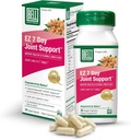 Bell EZ 7 Day Joint Support TM -Fast-Acting, Once-Daily Joint Health Supplement – Helps Relieve Knee Pain, Swelling &amp; Supports Muscle Recovery – Vegan – 30 cápsulas
