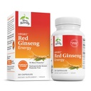 Terry Naturalmente HRG80 Red Ginseng Energy - Suplemento para apoyar la energía saludable & Focus - Suplemento herbal con coreano Red Ginseng Root Powder - Tablas Vegan para ayudar resistencia saludable - 30 cápsulas