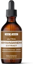Ultra6 Nutrition Ashwagandha Liquid Drops - Organic Ashwagandha Suplementos con Rhodiola Rosea Tincture - Extracto de raíz para el Mood y la Energía - Suplemento para Mujeres
