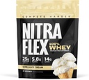 GAT SPORT Nitraflex Vanilla Whey Protein, Cargado de BCAA, EAA, para la Reocvery de Hombres y Mujeres, 2 libras.