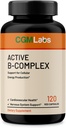 Complejo de vitamina B - activo B1, B2, B3, B6, B12, Thiamine, Riboflavin, Niacin, Folate, Biotina, Ácido pantoténico, Inositol por laboratorios CGM