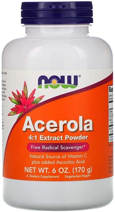 Acerola Powder 41 Extract Powder - 6 oz (170 gramos)