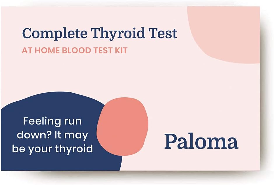 Complete at-Home Thyroid Test | Accurate and Comprehensive | TSH, Free T3, Free T4, TPO Antibodies | Painless Finger Prick | Quick and Easy | from Hypothyroidism Expert Doctors