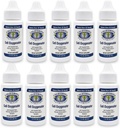 Oxígeno celular 1 Fl Oz Bottle (Pack of 10), Cell Food Concentrate Liquid Oxygen Water Drops, Suplemento dietético nutricional, Suport Immune System, Amino Acids & Trace Minerals